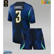 Brasil Gabriel Magalhaes #3 Bortedraktsett Barn VM 2026 Kortermet (+ Korte bukser)